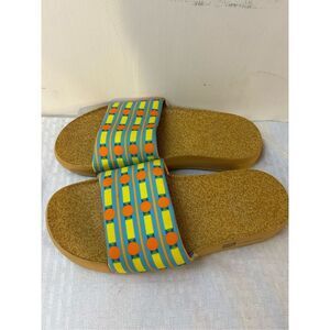 Fitflops x YinkaILori sandals US 7 multi color geometric shapes